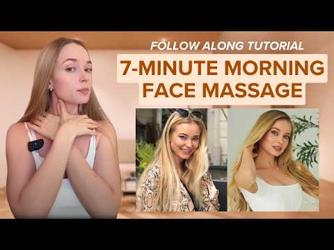 7-Minute Morning Face Massage Follow Along Tutorial