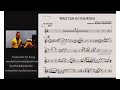 “Written in The Wind” Eric Marienthal - Transcription