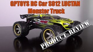 Review: GPTOYS RC Cars S912 LUCTAN 33MPH 1/12 Scale Electric Monster Truck