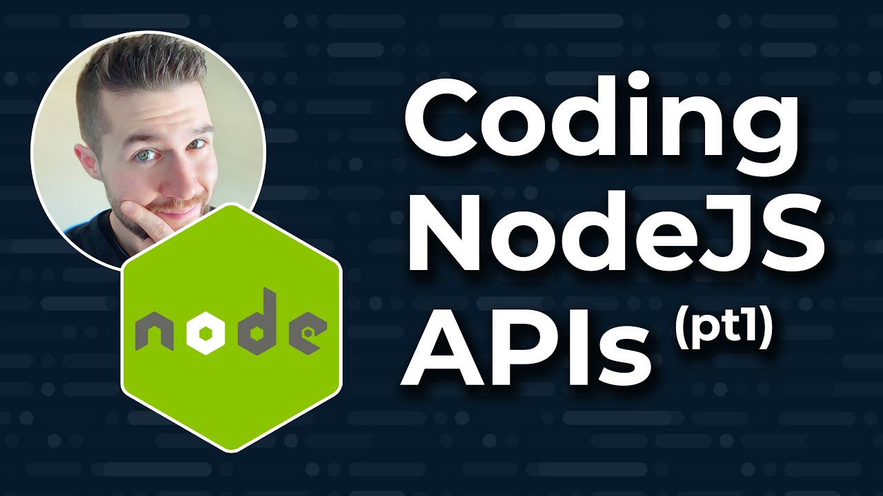 Coding NodeJS APIs (pt 1) - Learn how to build APIs with NodeJS & AWS
