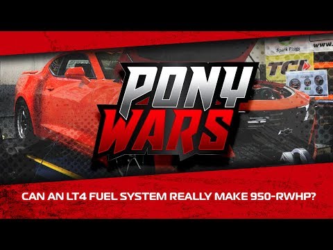 Pony Wars 2: Can An LT4 Fuel System Really Make 950-RWHP?