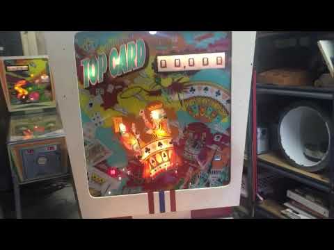 Restoration details: 1974 Gottlieb Top Card EM Pinball Machine