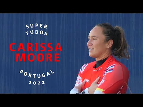CARISSA MOORE at MEO Pro Portugal 2022, Supertubos - Peniche. GIRLS SURF TOO!