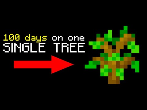 RasinTG - How I Survived 100 DAYS on ONE TREE in HARDCORE MINECRAFT