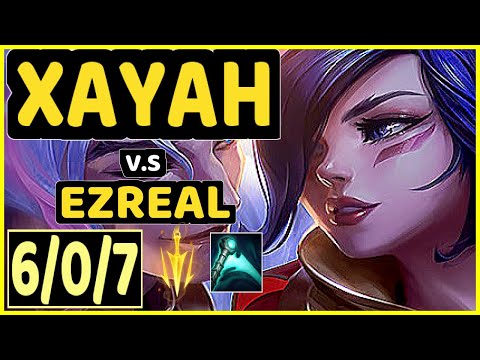 PILTER (XAYAH) vs EZREAL - 6/0/7 KDA BOTTOM ADC GAMEPLAY - EUW Ranked GRANDMASTER