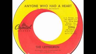 Lettermen – “Anyone Who Had A Heart” (Capitol) 1968