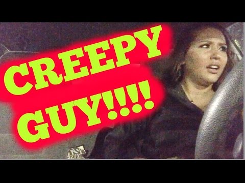 Creepy Guy Comes To My Car!!! Video