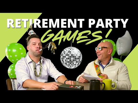 Best Games for a Retirement Party