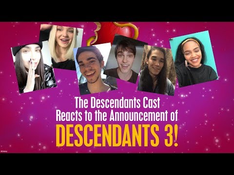 Cast Reactions! 🙌 😍 | Descendants 3