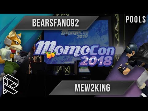 Momocon 2018 - Bearsfan092 vs FOX MVG | Mew2King - Pools