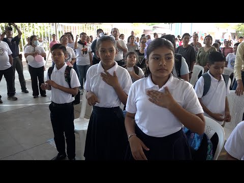 Managua: con alegría estudiantes inician el Ciclo Escolar 2026