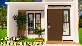 Rumah Ini Berdiri Di Lahan Kecil Hanya 5x8 Meter Tapi Nyaman Banget