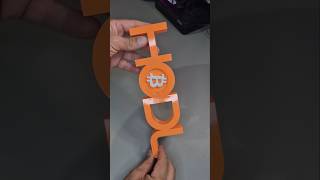 Imprimi errado? 😱 Entenda o mistério do HODL! #hodl #bitcoin #criptomoedas #impressão3d #shorts