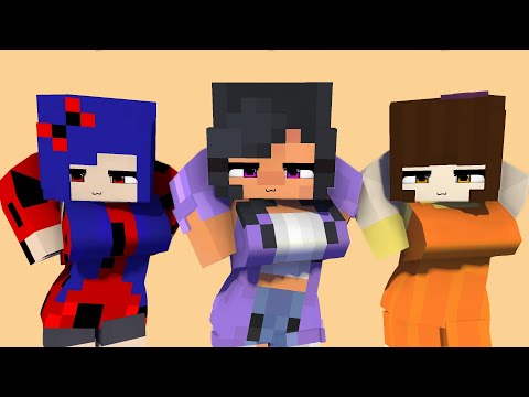 DARLING OHAYO SUPER IDOL FIRST MEET APHMAU LADY BUG SQUID GAME - MINECRAFT ANIMATION #shorts