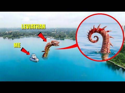 I Caught the Leviathan in Real life! (it attacked us)