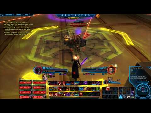 SWTOR Insanity Downs Operations Chief 8 Man Hard Mode in Scum and Villainy (Darvannis)