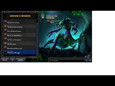 Warcraft 3 Reforged - Undead Campaign - Chapter 7- The Siege of Dalaran -HARD no cheats