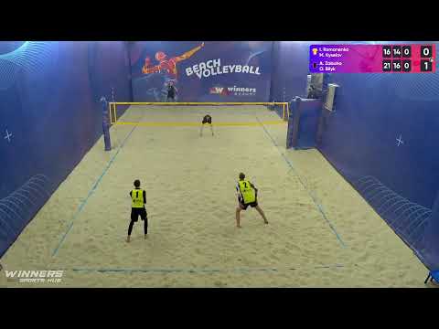 11:40 I. Romanenko / M. Kyselov - A. Zabuha / O. Bilyk 12.03.2023 | Winners Beach Volleyball