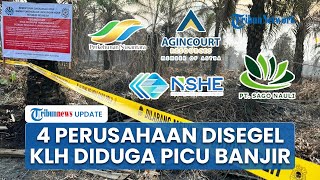 Profil 4 Perusahaan yang Disegel KLH yang Diduga Pemicu Bencana di Sumatera, Ada yang Tercatat BUMN