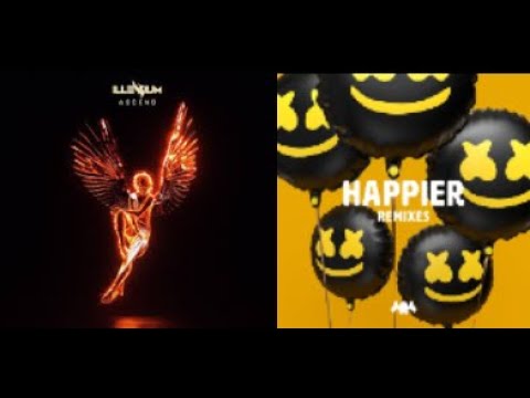 Happier X Crashing (West Coast Massive Remix) - Illenium & Marshmello ft. Bahari, Bastille | RaveDj