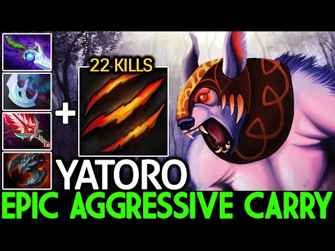 YATORO [Ursa] Epic Aggressive Carry No Mercy 22 Kills Dota 2