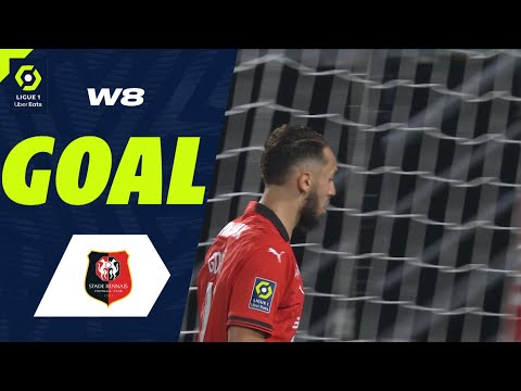 Goal Amine GOUIRI (56' - SRFC) STADE RENNAIS FC - PARIS SAINT-GERMAIN (1-3) 23/24