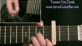 How To Play Townes Van Zandt Two Girls (intro only)