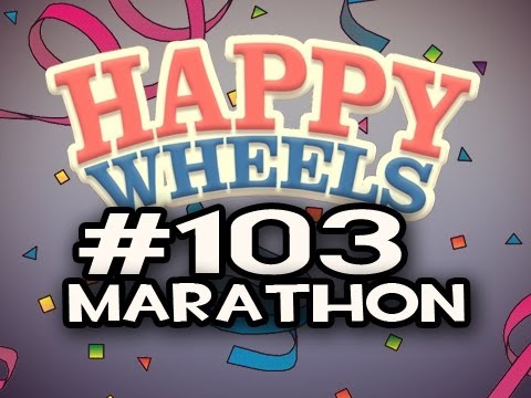 Happy Wheels w/Nova Ep.103 MARATHON - The Many Ways To Be Eated