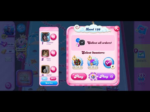 Candy Crush Saga Level 136