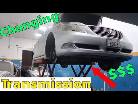 The Most Expansive Parts For Lexus LS 460 ( Changing GearBox )