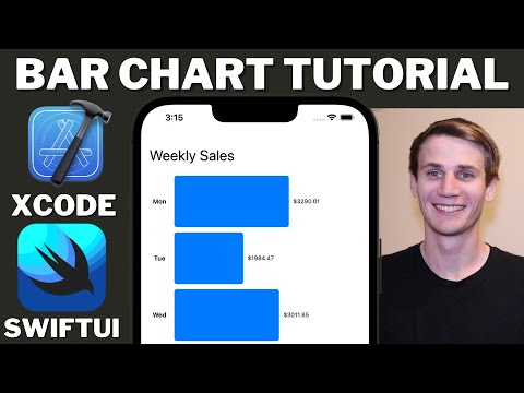 Horizontal Bar Chart Beginner SwiftUI Xcode Tutorial
