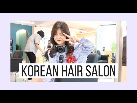 Follow Me to a Korean Hair Salon in Hongdae, Seoul...