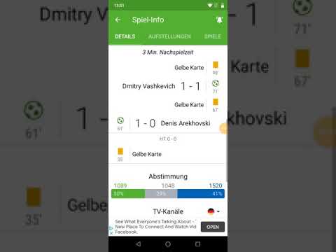 Fußball Weißrussland Slavia Mozyr gegen Neman Grodno 1:1