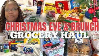 CHIT CHAT | CHRISTMAS EVE & BRUNCH GROCERY HAUL 23' - MOMENTS OF HOPE - WALMART, ALDI, LOWES