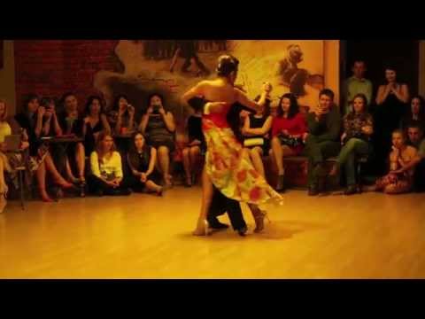  Sebastian Achaval  and  Roxana Suarez  are  dancing  to  "  Fueron Tres Años  "  by  Héctor Varela