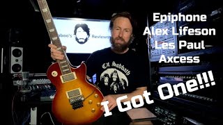 Video thumbnail for Epiphone by Gibson Alex Lifeson Les Paul Standard Axcess, In The Wild, Early Look, Sounds & Review by Daboo's Reviews