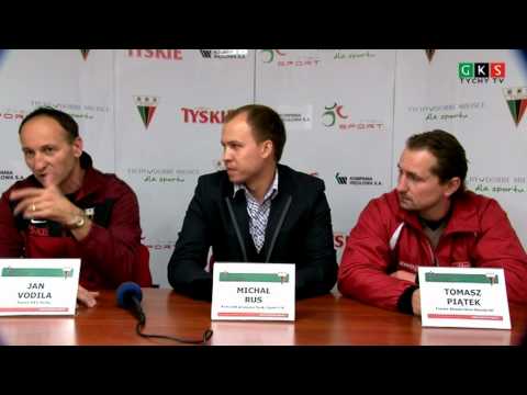 7. kolejka PLH: GKS Tychy - Unia Oświęcim 8:7. Pomeczowa konferencja