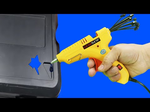 3 eenvoudige en effectieve manieren om gebroken plastic te repareren met behulp van plasticlassen