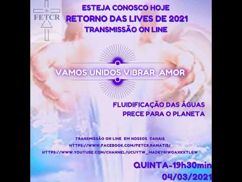 Convite para live de 04/03/2021 às 19h30min