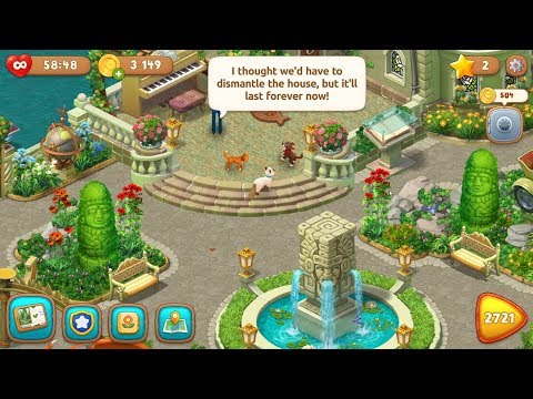 Gardenscapes Level 2721