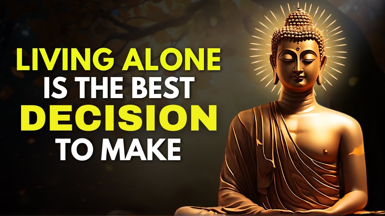 BE ALONE TO ACHIEVE YOUR GOALS IN 2025 | Buddhist Teaching | Buddhism