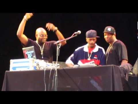 Rakim, DJ Scratch & Technician The DJ on the 1's and 2's @ Summerstage (Central Park), NYC
