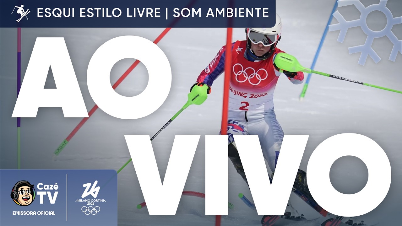 AO VIVO: ESQUI AÉREO FEMININO | OLIMPÍADAS DE INVERNO 2026