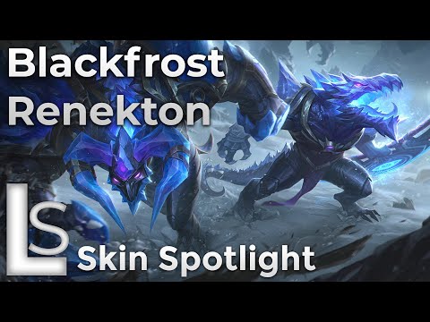 Blackfrost Renekton - Skin Spotlight - Collection - League of Legends