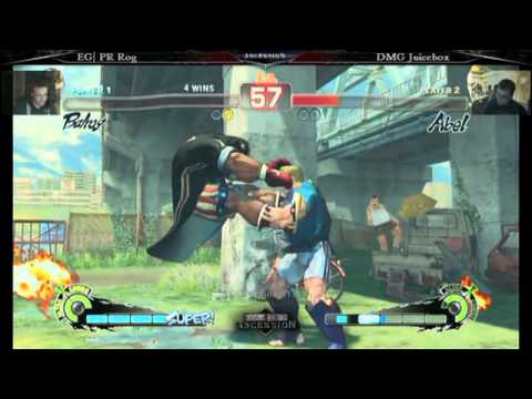 EG| PR Balrog (Balrog) vs DMG| Juicebox (Abel) Season's Beatings Ascension SSF4 AE 2012 Pools