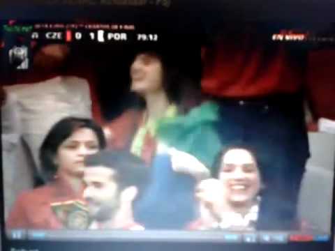 Gol Cristiano Ronaldo Portugal 1 - 0 Rep Checa Euro 2012