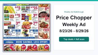Price Chopper Weekly Ad (8/23/26 - 8/29/26) Best Deals