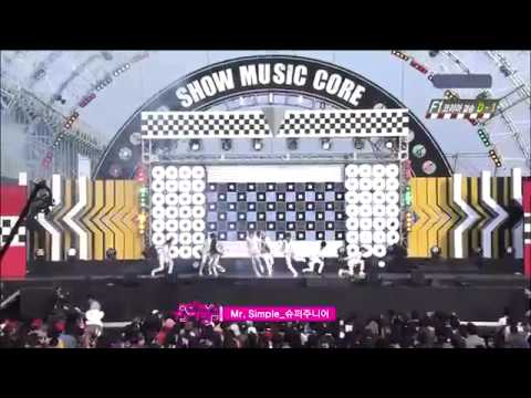 111015 Super Junior-Mr.Simple @ music core