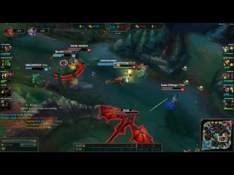 Akali Teamfight @Dragon