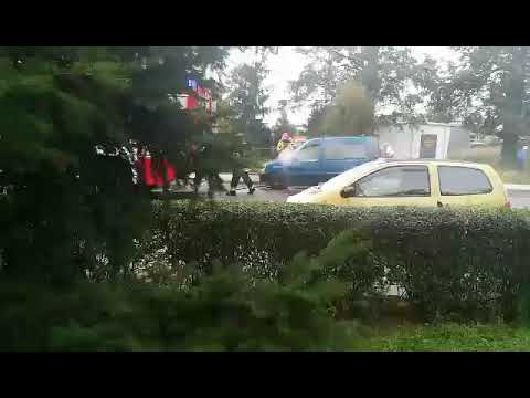 Zapaliło się auto w Chojnowie